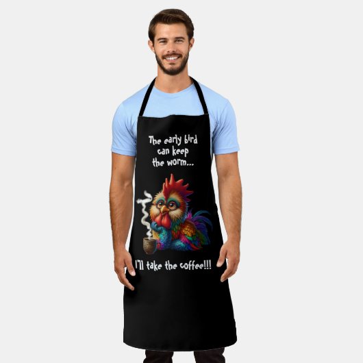 Ich nehme den Kaffee Schürze (Getragen)