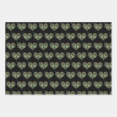 Ich nehme dir gelbe blaue Herzform Geschenkpapier Set (Vorderseite 3)