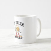 Ich nehme Em' geweihter Erntedank Funny Egg für mi Kaffeetasse (VorderseiteRechts)