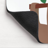 Ich nehme es heute langsam. mousepad (Ecke)