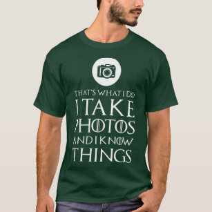 Ich nehme Fotos Funny Fotograf Geschenk T-Shirt