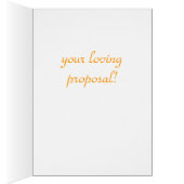 Ich nehme Ihre Heirat-Antrag-Karte an (Innen (Rechts))