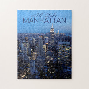 Ich nehme Manhattan New York City Jigsaw Puzzle