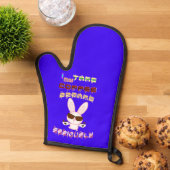 Ich nehme meine Kaffeepause ernst Ofenhandschuh (Oben unten)