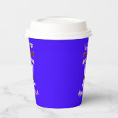 Ich nehme meine Kaffeepause ernst Pappbecher (Links)