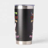 Ich nehme meine Kaffeepause ernst Thermobecher (Links)