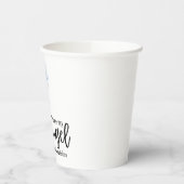 Ich nehme meinen Kugel mit Raisins Pappbecher (Links)