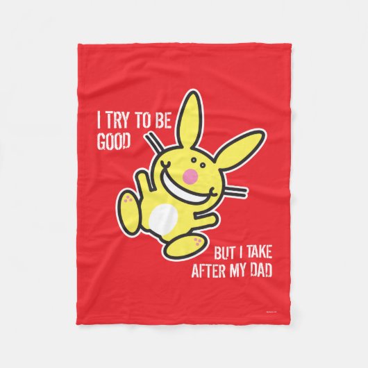 Ich nehme nach meinem Vater Fleecedecke (Vorderseite)