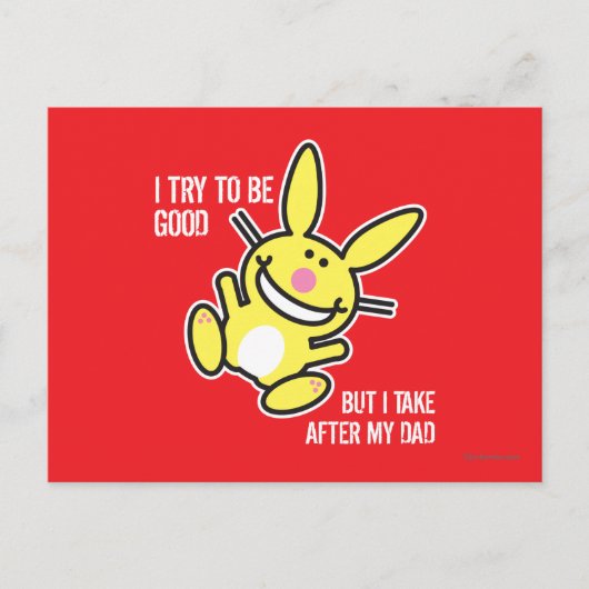 Ich nehme nach meinem Vater Postkarte (Vorderseite)