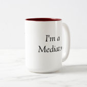 Ich nehme nie Seiten,…, das ich eine Zweifarbige Tasse (VorderseiteRechts)