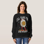 Ich nehme sie als geweihte Ei-Kostüm-Knöchel Sweatshirt (Vorne ganz)