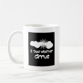 Ich nehme WetterCirrus Kaffeetasse (Links)