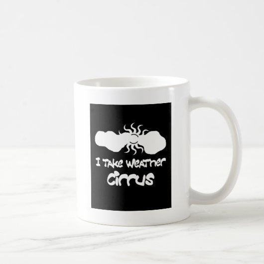 Ich nehme WetterCirrus Kaffeetasse (Rechts)