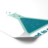 Ich neige dazu, den Becherregisseur der Chemie zu Fotodruck (Ecke)