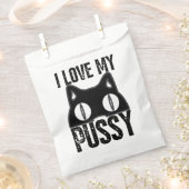 Ich nenne Bootschild Black Cat Halloween Ghost Fun Geschenktütchen (Ausgeschnitten)