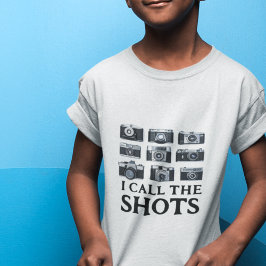 Ich nenne die Fotografen Kameras Funny Puns Kleinkind T-shirt