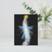 Ich nenne Licht Postkarte (Stehend Vorderseite)