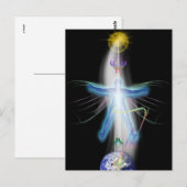 Ich nenne Licht Postkarte (Vorne/Hinten)