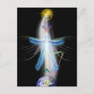 Ich nenne Licht Postkarte