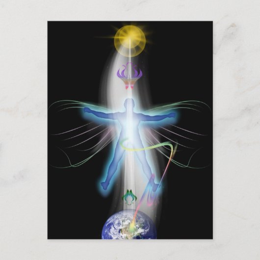 Ich nenne Licht Postkarte (Vorderseite)