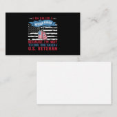 Ich nenne mich "Rüde Badass" Visitenkarte (Vorne/Hinten)