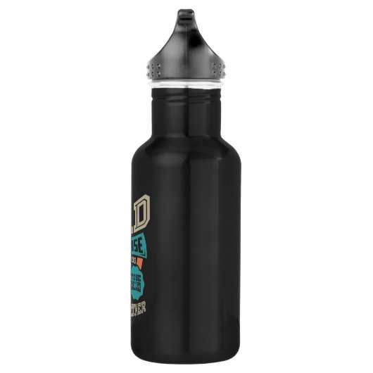 Ich nenne mich Vater Edelstahlflasche (Rechts)
