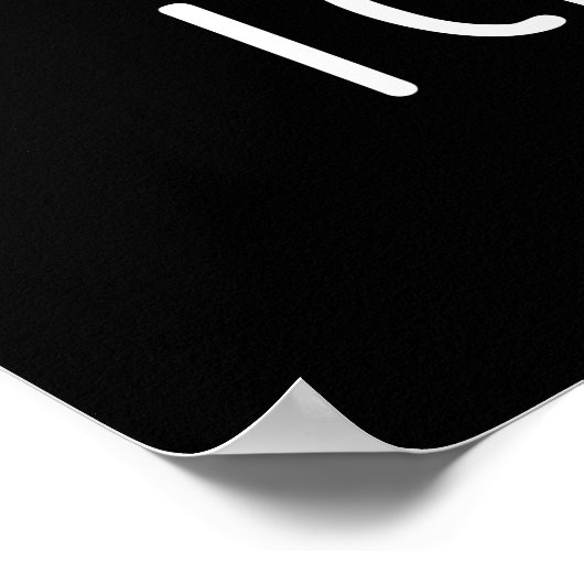 Ich nenne Sie lustige Gewürzknospe Dark BG Poster (Ecke)