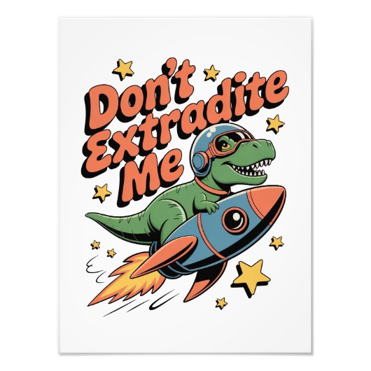 Ich nicht ausliefern fotodruck (Vorne)