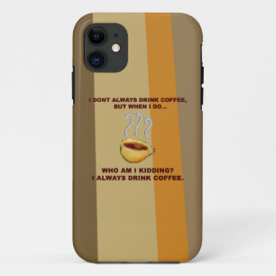 Ich nicht immer trinke Kaffee Case-Mate iPhone Hülle