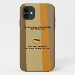 Ich nicht immer trinke Kaffee Case-Mate iPhone Hülle