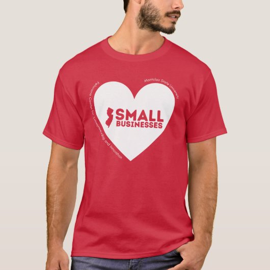 Ich ❤️ NJ Kleinunternehmen T-Shirt (Vorderseite)