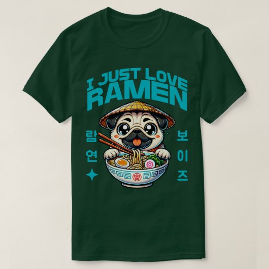 Ich nur Liebe Ramen T-Shirt (Design vorne)