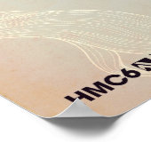 Ich odian, ich aman Print Poster (Ecke)