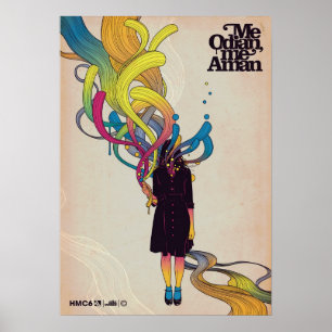 Ich odian, ich aman Print Poster