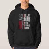 Ich öle meine Gewehre mit liberalen Tränen und ame Hoodie (Vorderseite)