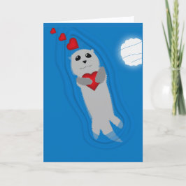 Ich Otter-lich Liebe dich Karte