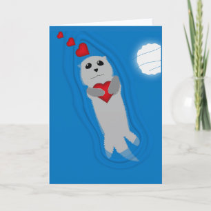 Ich Otter-lich Liebe dich Karte