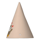 Ich Owl Sie Illustration Partyhütchen (Rechts)