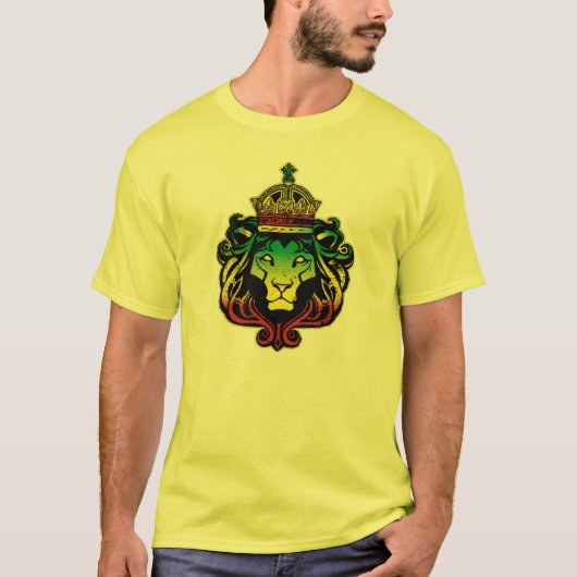 Ich P-/inphi Rasta Löwe-T - Shirt (Vorderseite)