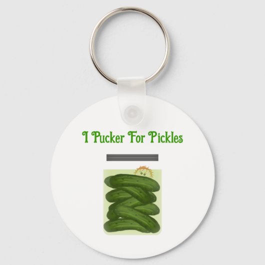 Ich packe für Pickles Schlüsselanhänger (Vorderseite)