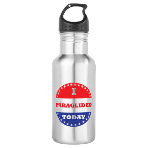 Ich paragliere heute edelstahlflasche