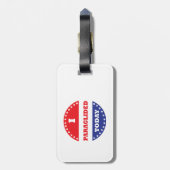 Ich paragliere heute gepäckanhänger (Rückseite vertikal)