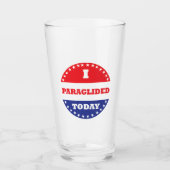 Ich paragliere heute glas (Vorderseite)