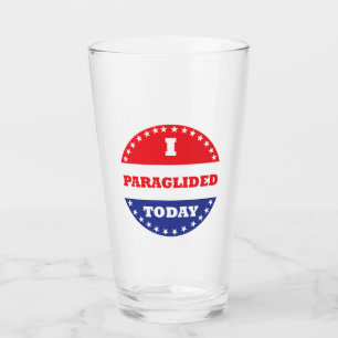 Ich paragliere heute glas