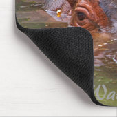 Ich passe Sie auf Mousepad (Ecke)