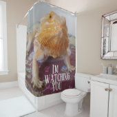 Ich PASSE SIE lustiger bärtiger Duschvorhang (Beispiel)