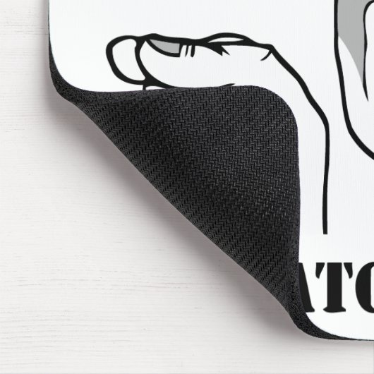 Ich passe Sie - meme auf Mousepad (Ecke)