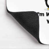 Ich passe Sie Pinguin auf Mousepad (Ecke)