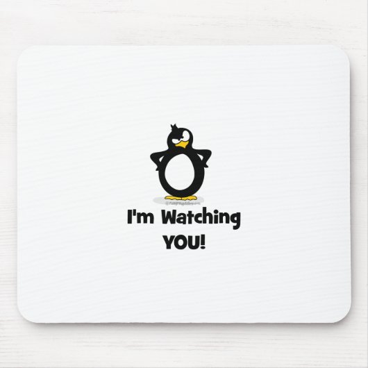 Ich passe Sie Pinguin auf Mousepad (Vorne)