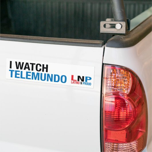 Ich passe Telemundo auf Autoaufkleber (Auf Lkw)